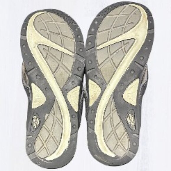 ABEO Zuma Post Flip Flop Sandals Black Size 12 - Picture 6 of 8